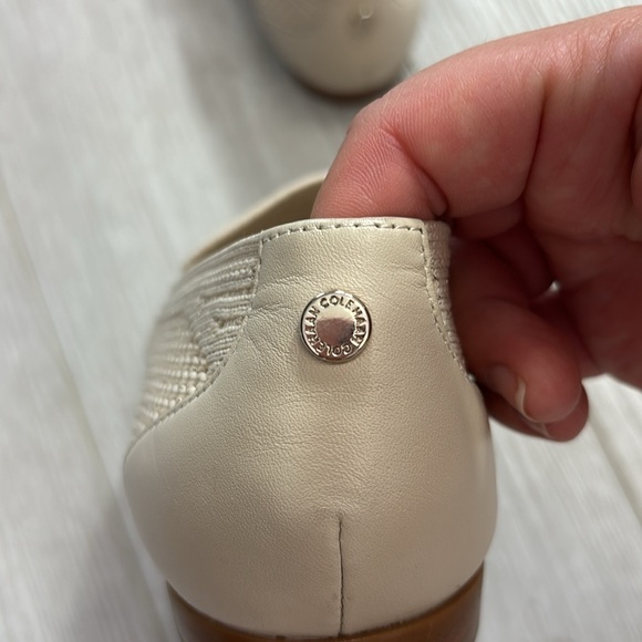 Cole Haan Modern Classic Knit Loafers Beige size 5 B - Picture 8 of 12